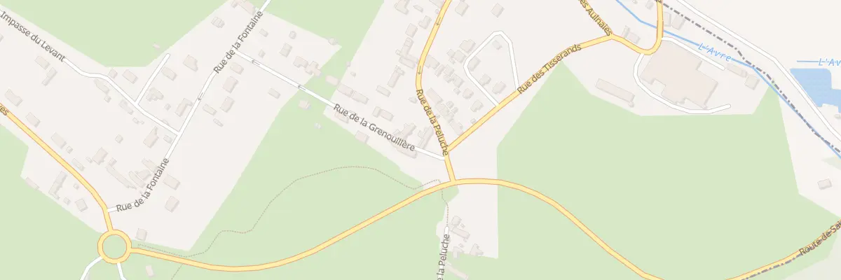Plan du 2 Rue de la Grenouillére à Saint-Lubin-des-Joncherets
