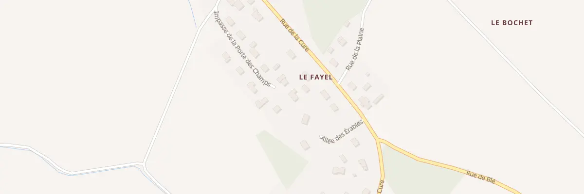 Plan du 11 Imp de la Porte des Champs à Marcilly-la-Campagne