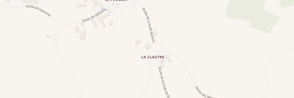 Plan du 45 La Clautre à Saint-Mesmin