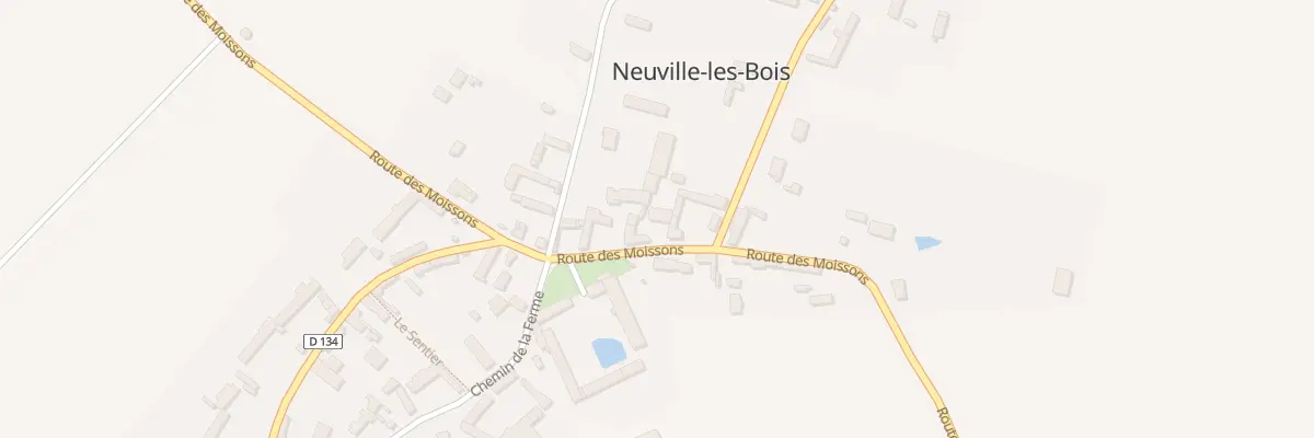 Plan du 10 Rte des Moissons à Châtaincourt