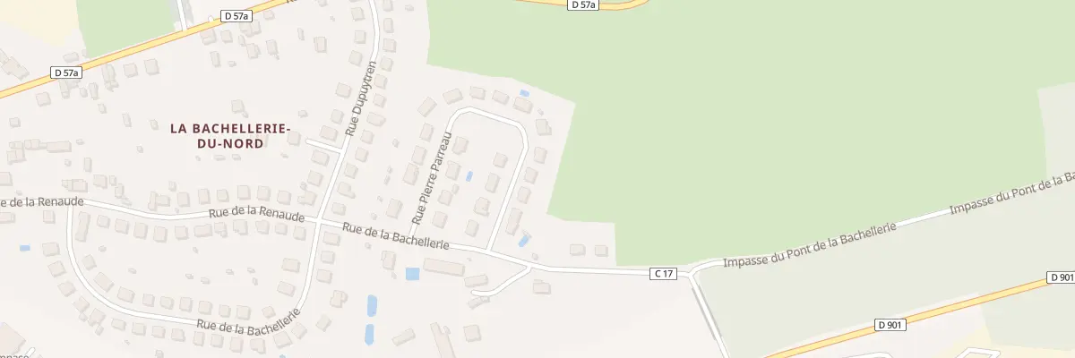 Plan du 25 Rue Pierre Parreau à Saint-Yrieix-la-Perche