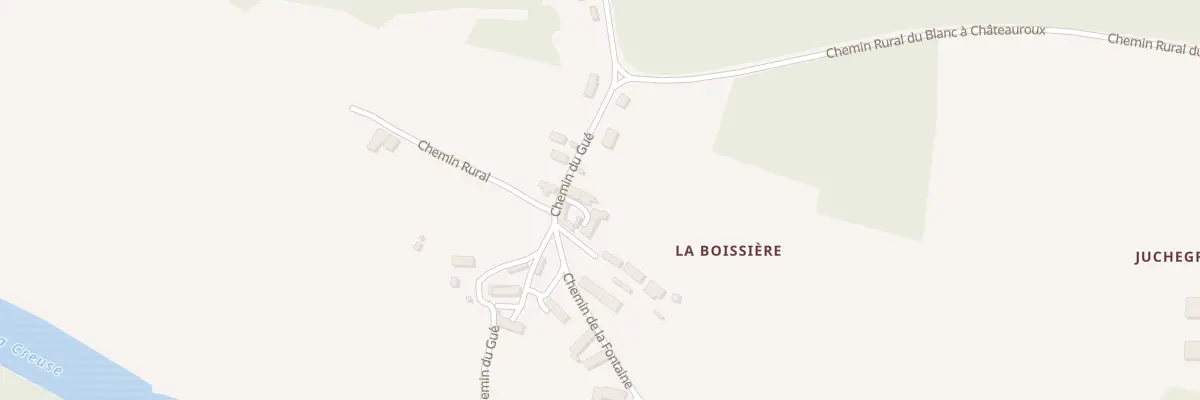 Plan du 5 Che du Gué à Ciron