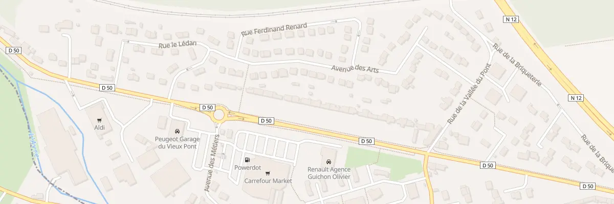 Plan du 14 Cité Neuves à Nonancourt