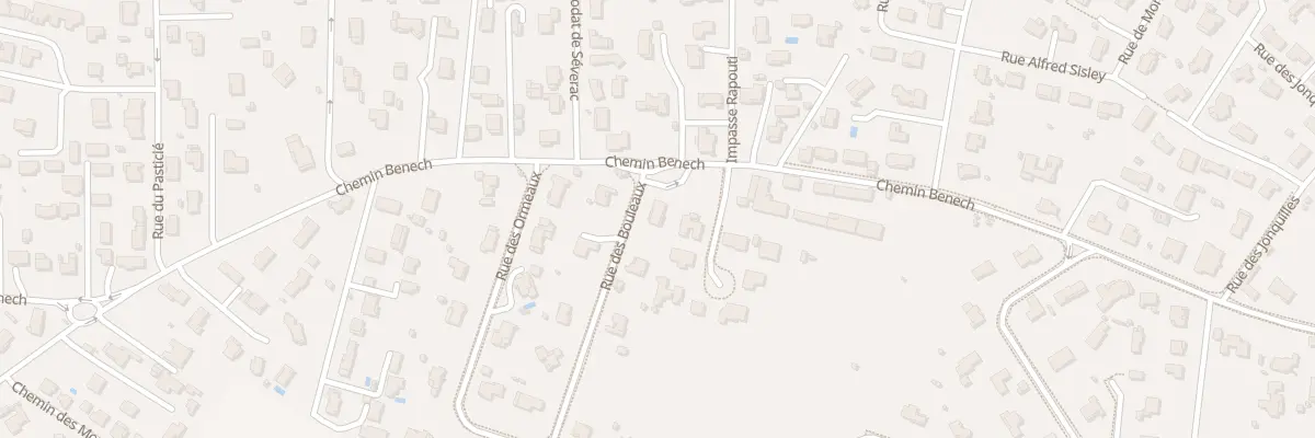 Plan du 2 Rue des Bouleaux à Fonsorbes