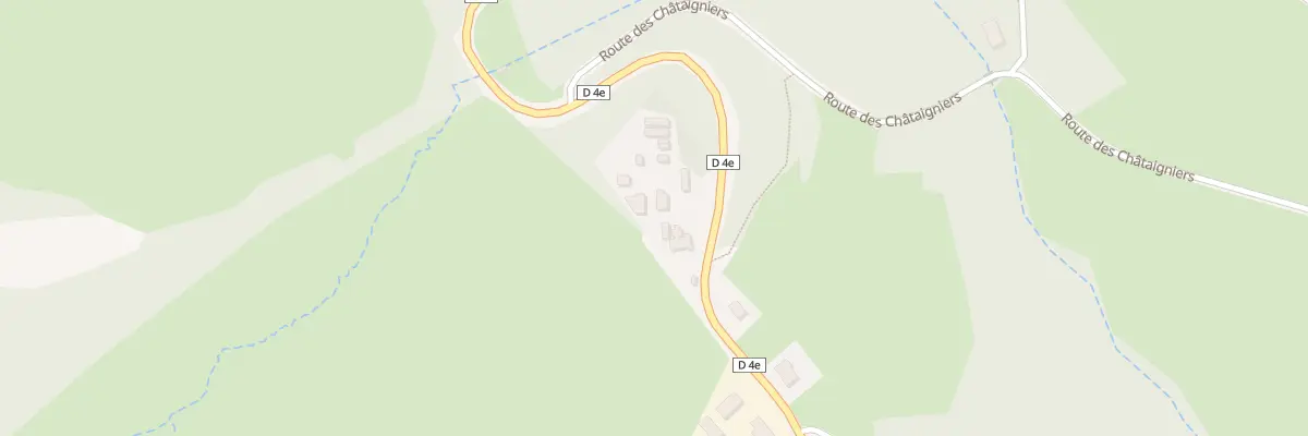 Plan du 372 Croix des Brousses à Payzac