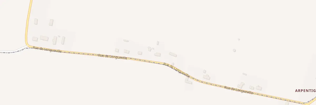 Plan du 10 Rue de Longueville Arpentigny à Thimert-Gâtelles
