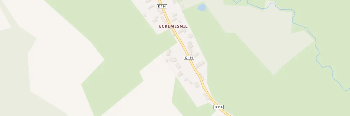 Plan du 386 Rue du Bois de Pimont à Meulers