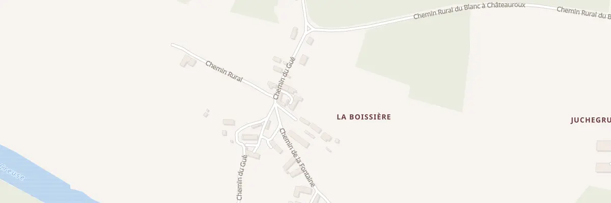 Plan du 7 Che du Gué à Ciron