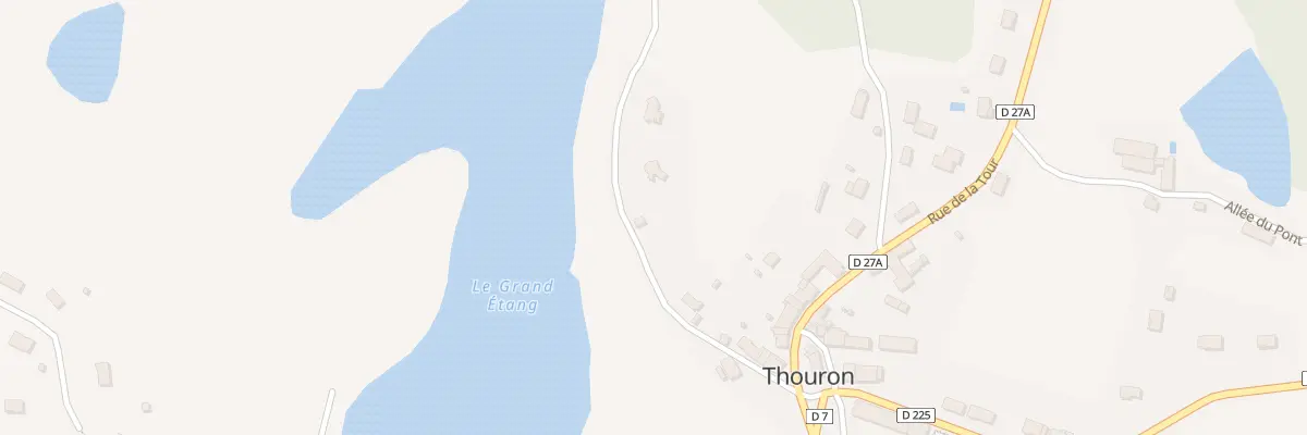 Plan du 14 Che de la Combette à Thouron