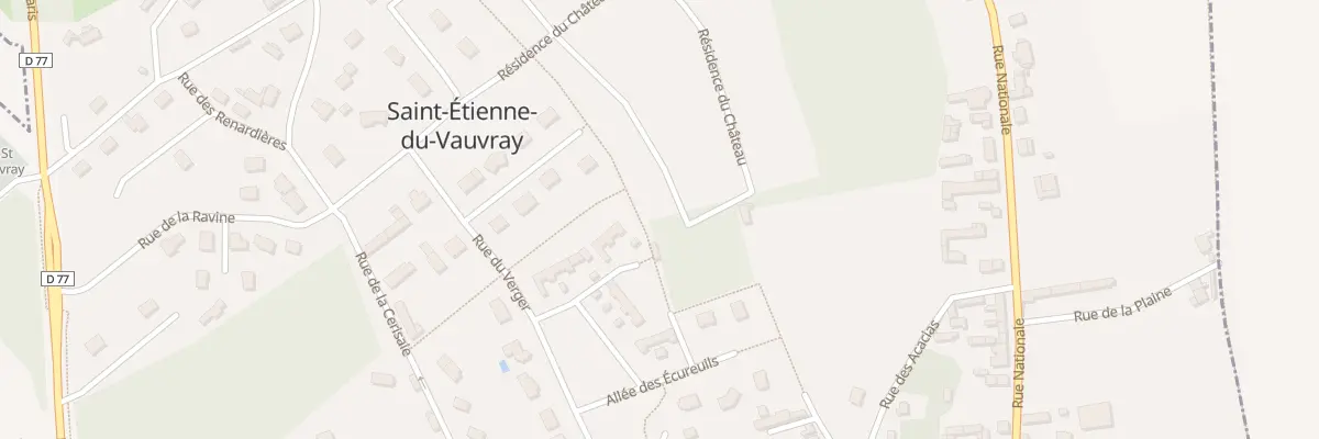 Plan du 12B Rue du Parc à Saint-Étienne-du-Vauvray