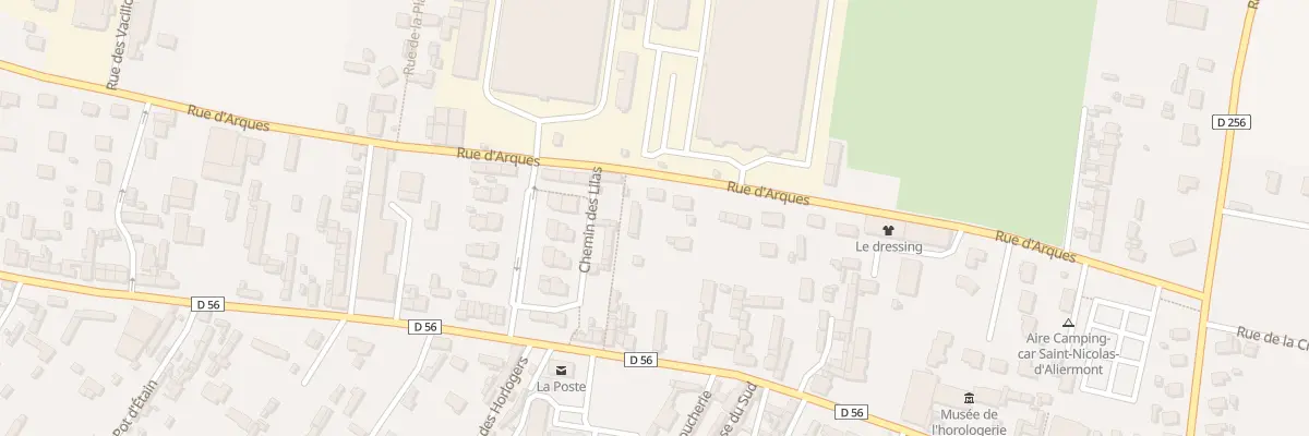 Plan du 399 Rue d’Arques à Saint-Nicolas-d’Aliermont