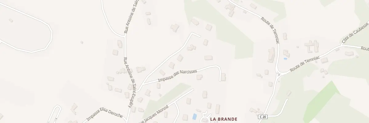 Plan du 7 Rue Alain Mimoun à Sarlat-la-Canéda