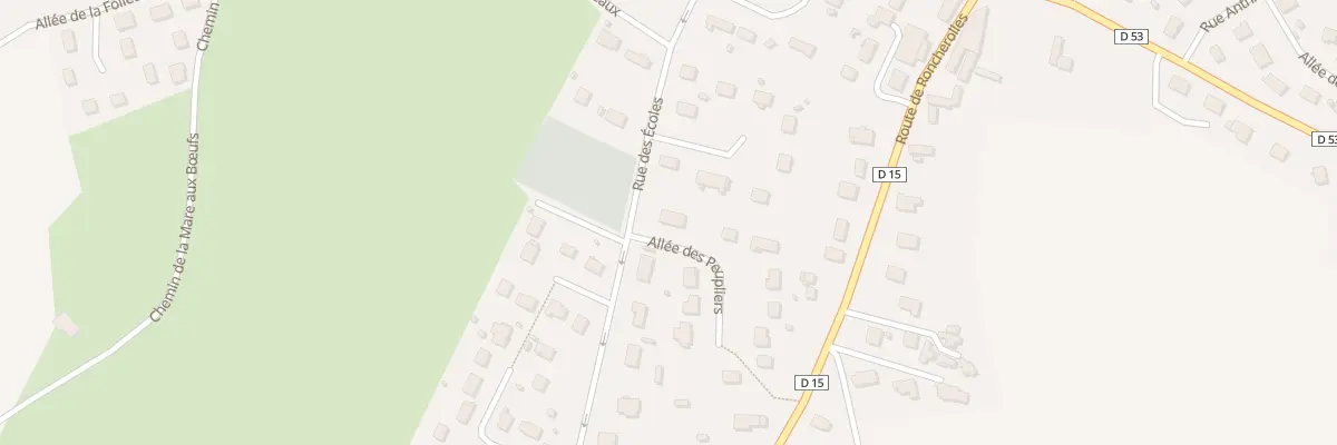 Plan du 267 Rue des Ecoles à Préaux