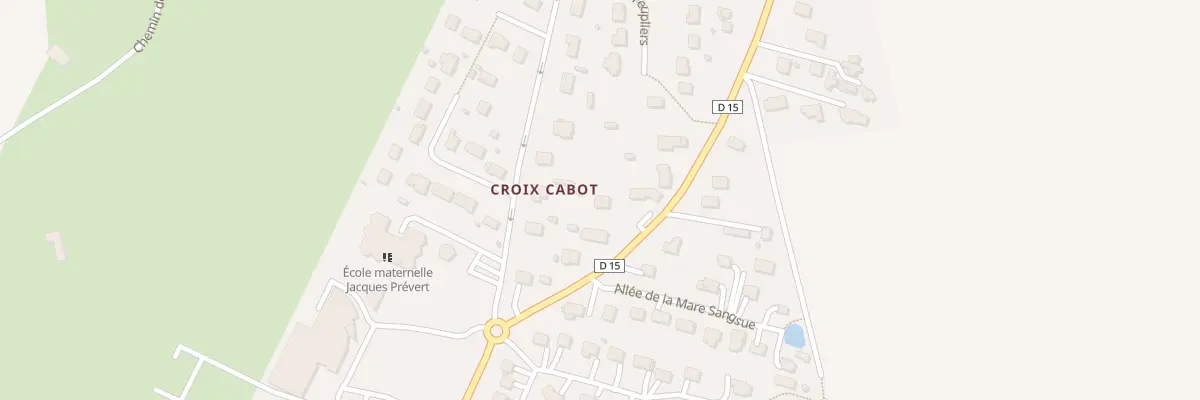 Plan du 426 Rte de Roncherolles à Préaux