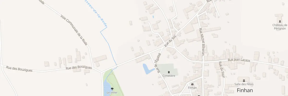 Plan du 24 Rue du Roc à Finhan