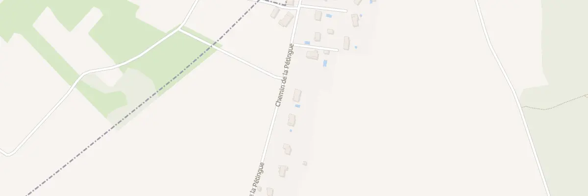 Plan du 551 Che de la Pétingue à Larra