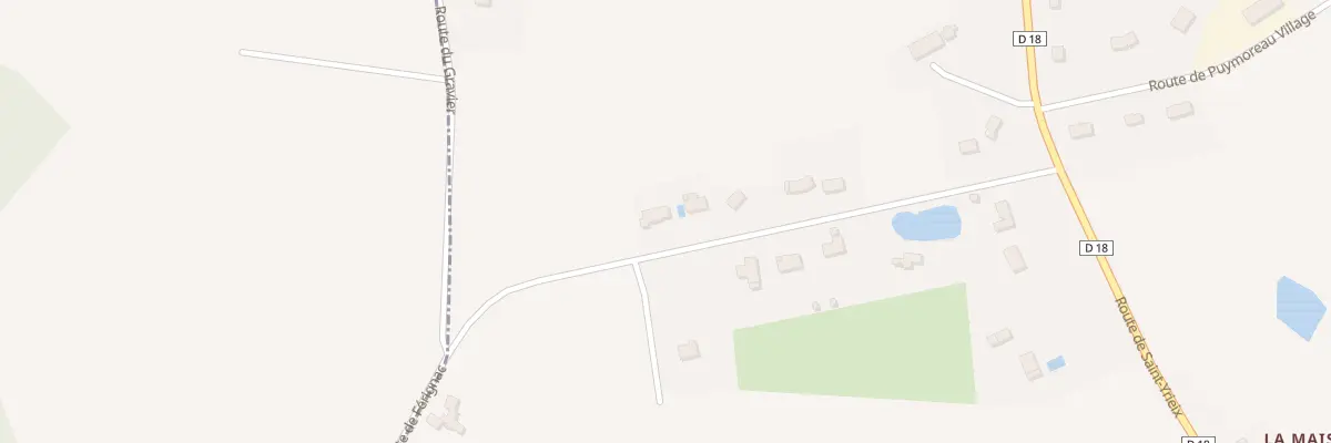 Plan du 5179 Le Gueraudier à Glandon