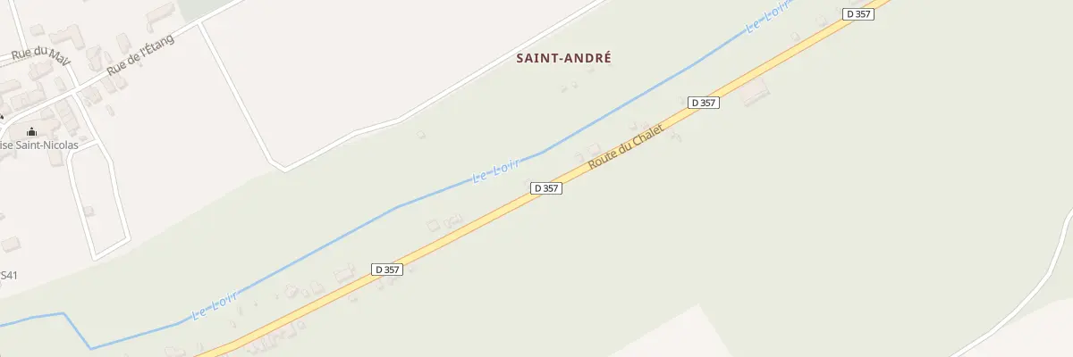 Plan du 17 Rte du Chalet à Fréteval