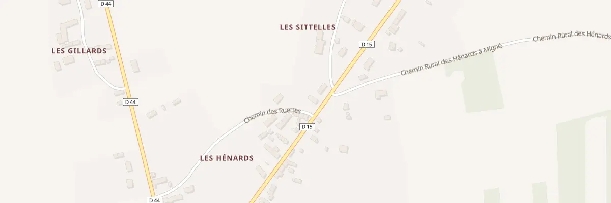 Plan du 47 Rte de Mézières à Rosnay