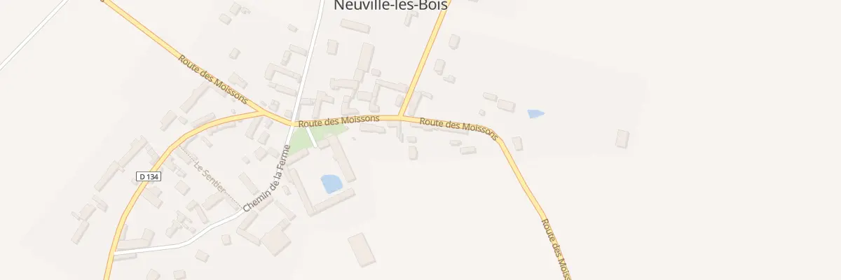 Plan du 3 Rte des Moissons à Châtaincourt