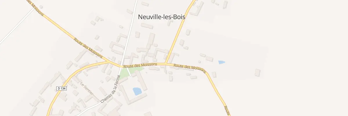 Plan du 6 Rte des Moissons à Châtaincourt