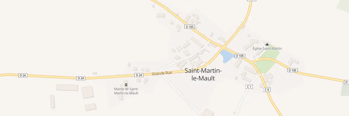 Plan du 4 Petite Rue à Saint-Martin-le-Mault
