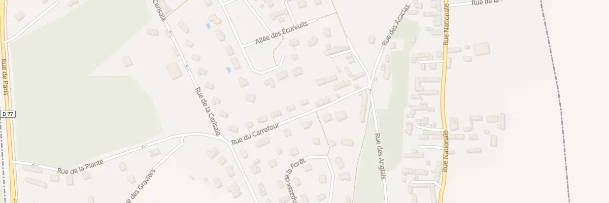 Plan du 11 Rue du Carrefour à Saint-Étienne-du-Vauvray