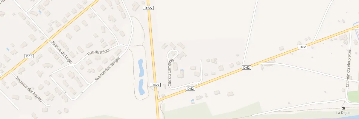Plan du 2 Cité du Camping à Carbonne