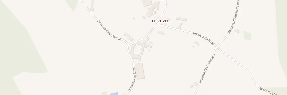 Plan du 86 Le Rozel à Saint-Geniès