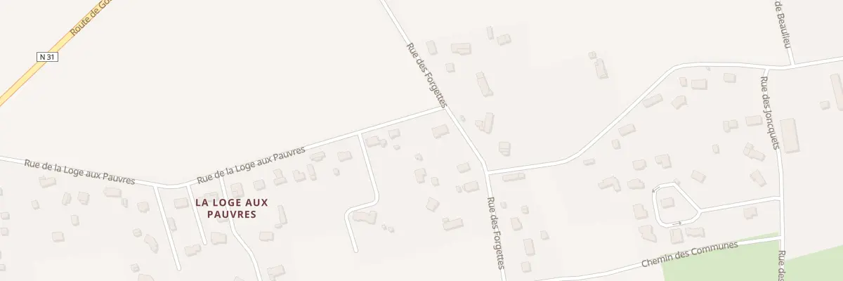 Plan du 500 Rue de la Loge aux Pauvres à Saint-Jacques-sur-Darnétal