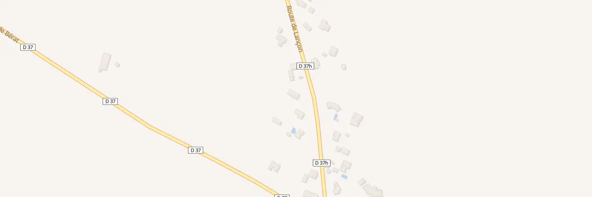 Plan du 55 Rte du Lançon à Carbonne