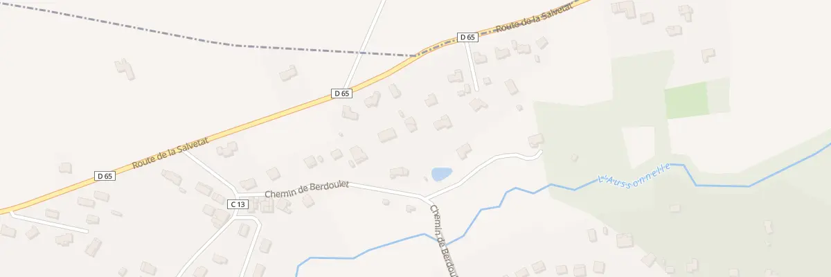 Plan du 146 Rte de la Salvetat à Fontenilles