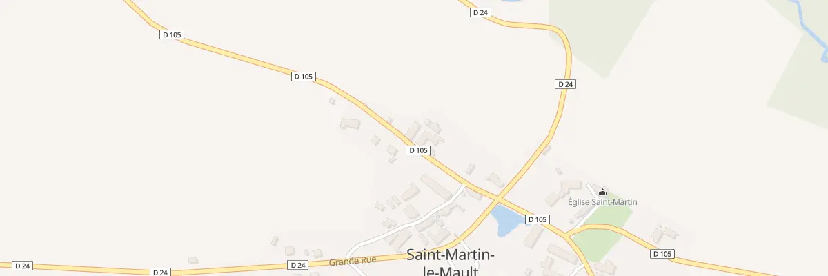 Plan du 10 Rte de la Trimouille à Saint-Martin-le-Mault