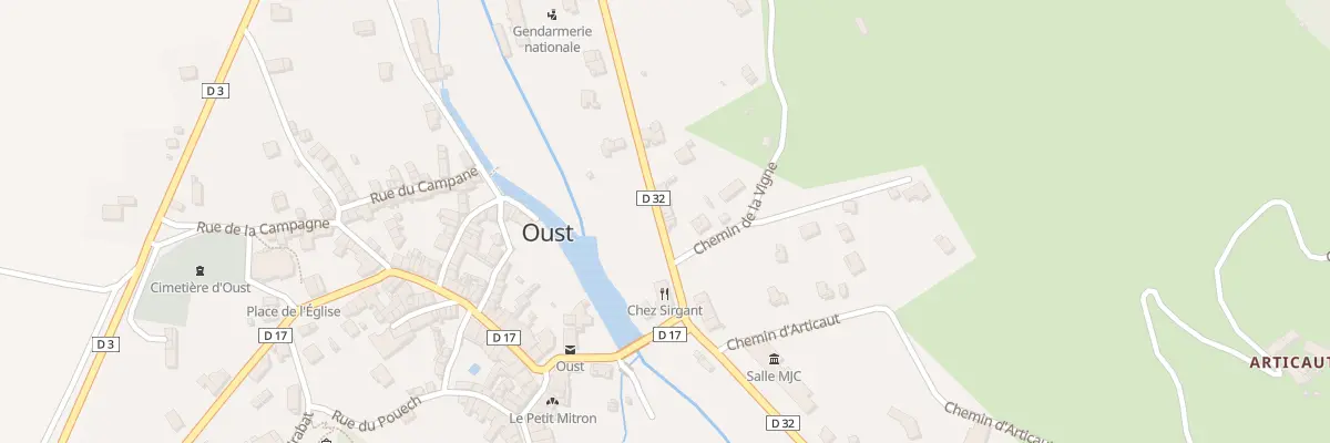 Plan du 11 Cap Del Pount à Oust