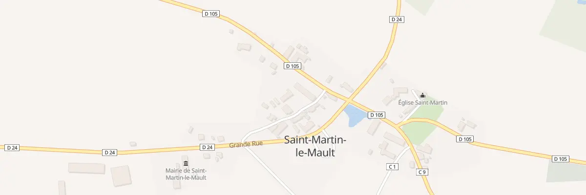 Plan du 2 Petite Rue à Saint-Martin-le-Mault