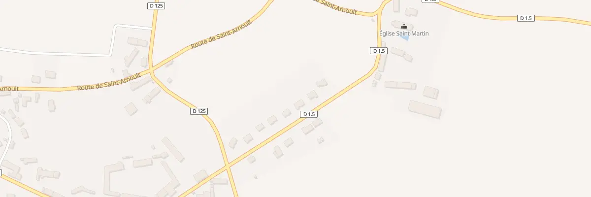 Plan du 11 Rue de l’Eglise à Billancelles