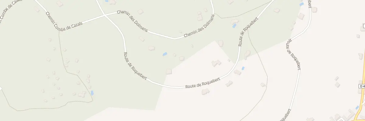 Plan du 5253 Las Costes à Castelfranc