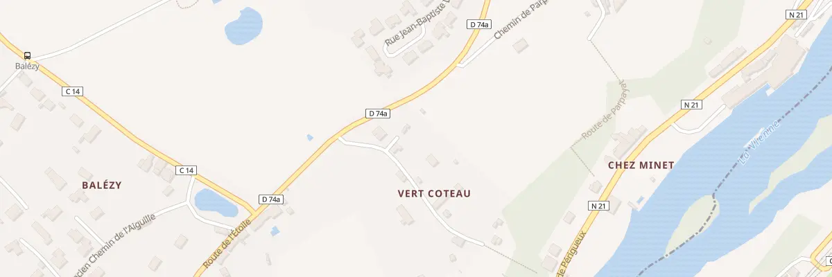 Plan du 59 Che de Vert Coteau à Isle