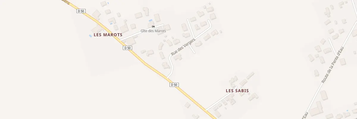 Plan du 2 Rue des Vergers à Montech