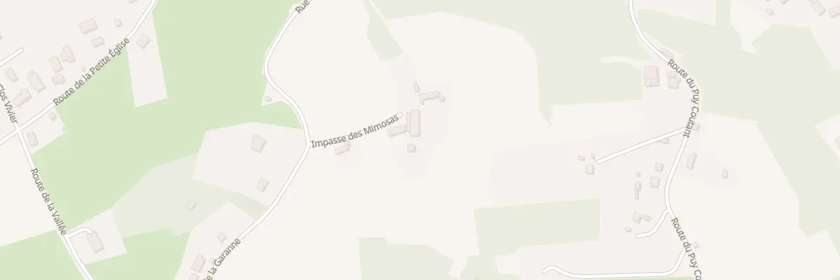 Plan du 268 La Garanne à Savignac-Lédrier