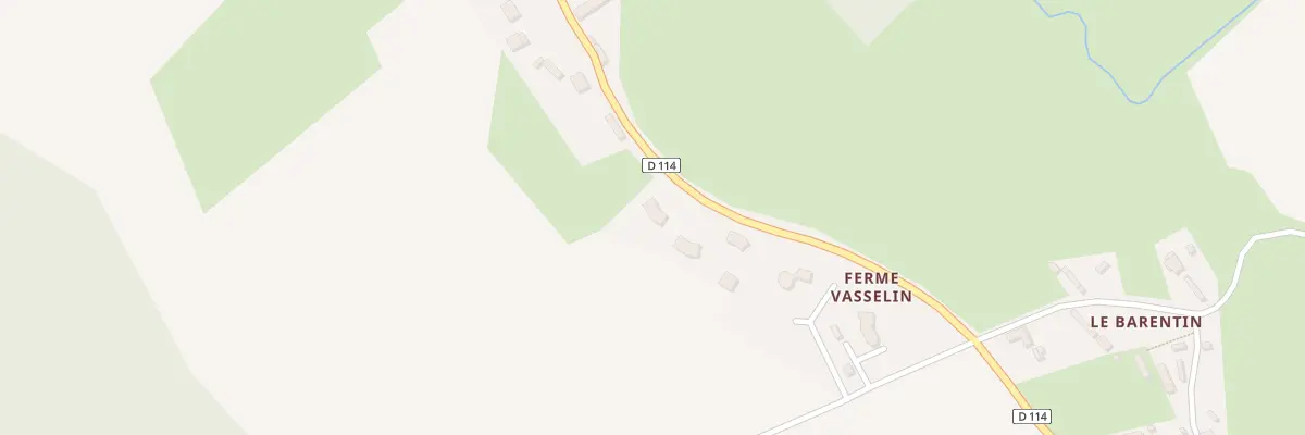 Plan du 598 Rue du Bois de Pimont à Meulers