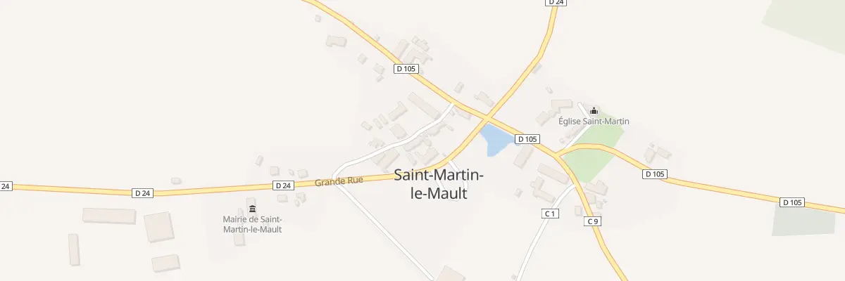 Plan du 3 Petite Rue à Saint-Martin-le-Mault