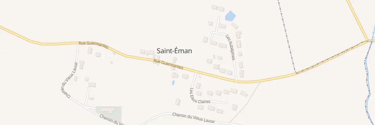 Plan du 12 Rue Guermantes à Saint-Éman