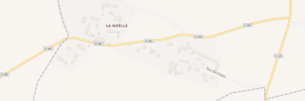 Plan du 2 Rue des Pattis à Billancelles