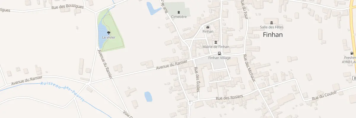 Plan du 4 Av du Ramier à Finhan