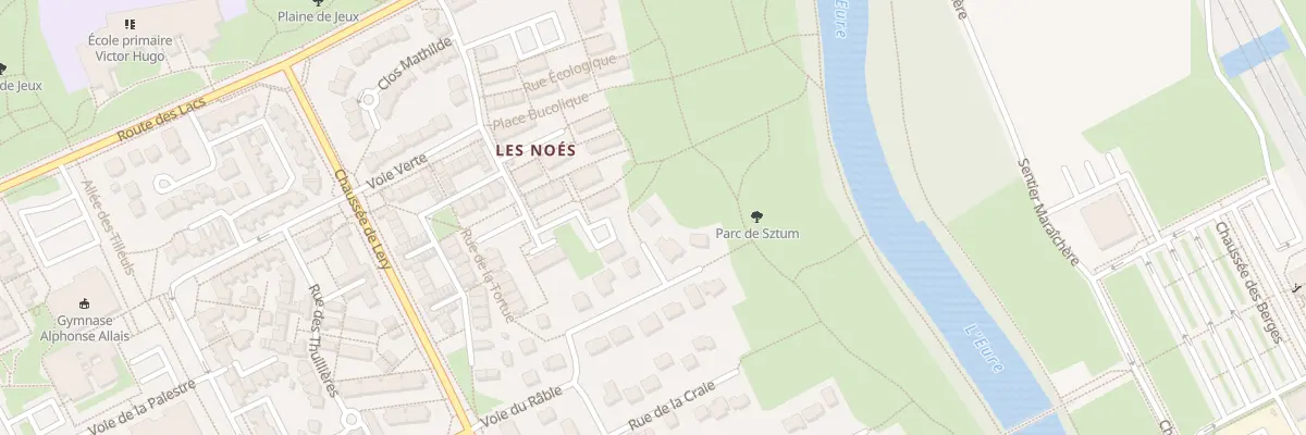 Plan du 27 Voie du Râble à Val-de-Reuil