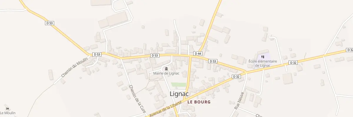 Plan du 33 Rue Alienor d’Aquitaine à Lignac