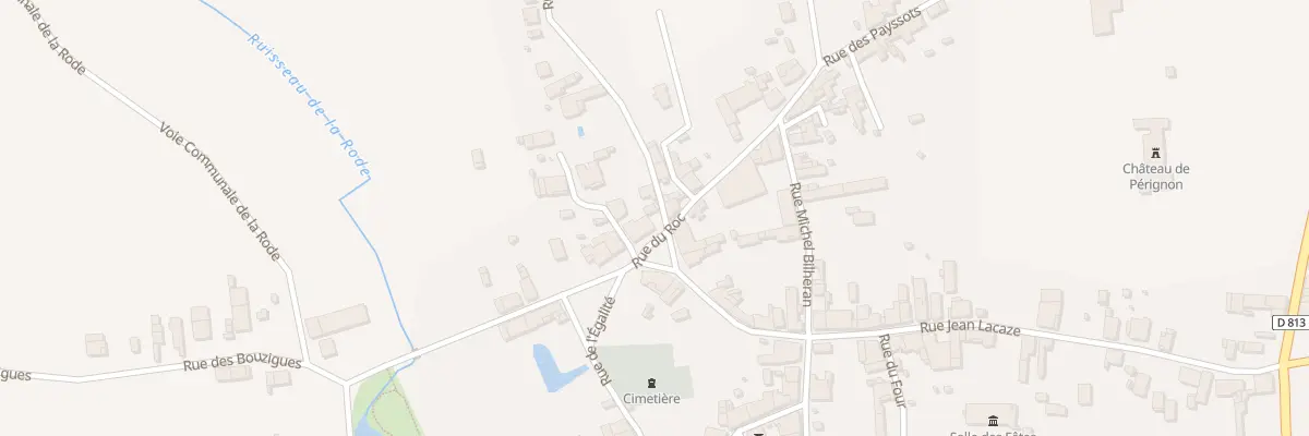 Plan du 10 Rue du Roc à Finhan