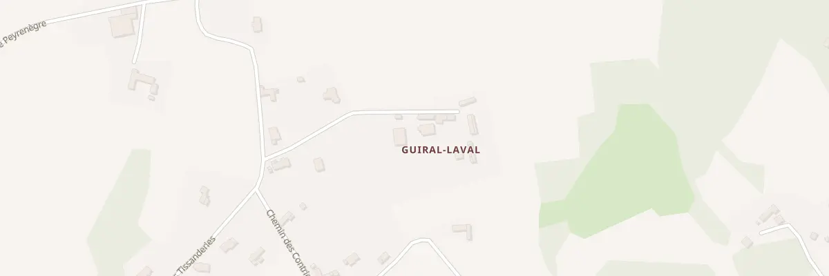 Plan du 197 Imp de Guiral Laval à Sarlat-la-Canéda