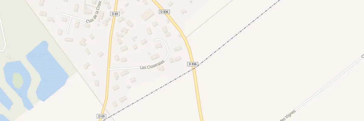 Plan du 8 Lot les Closeraies à Clef Vallée d’Eure